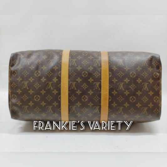 Amazing Louis Vuitton Vintage Travel KeepAll 50 Duffle Bag