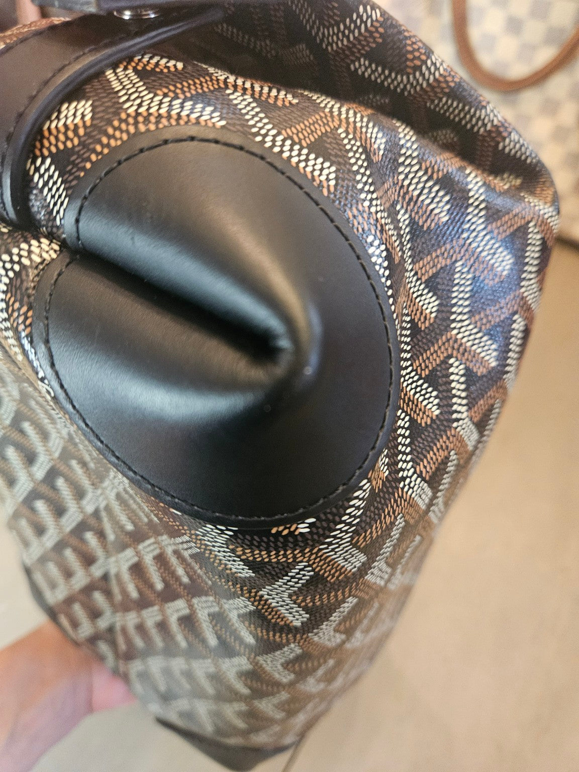 Goyard Bowling 25 Toiletry Bag – Black Goyardine Canvas