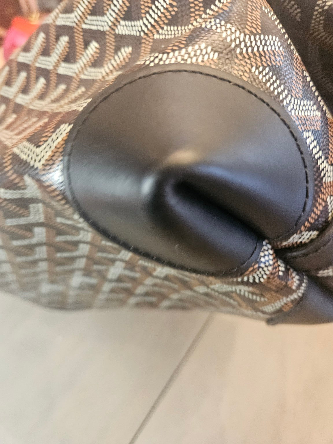 Goyard Bowling 25 Toiletry Bag – Black Goyardine Canvas