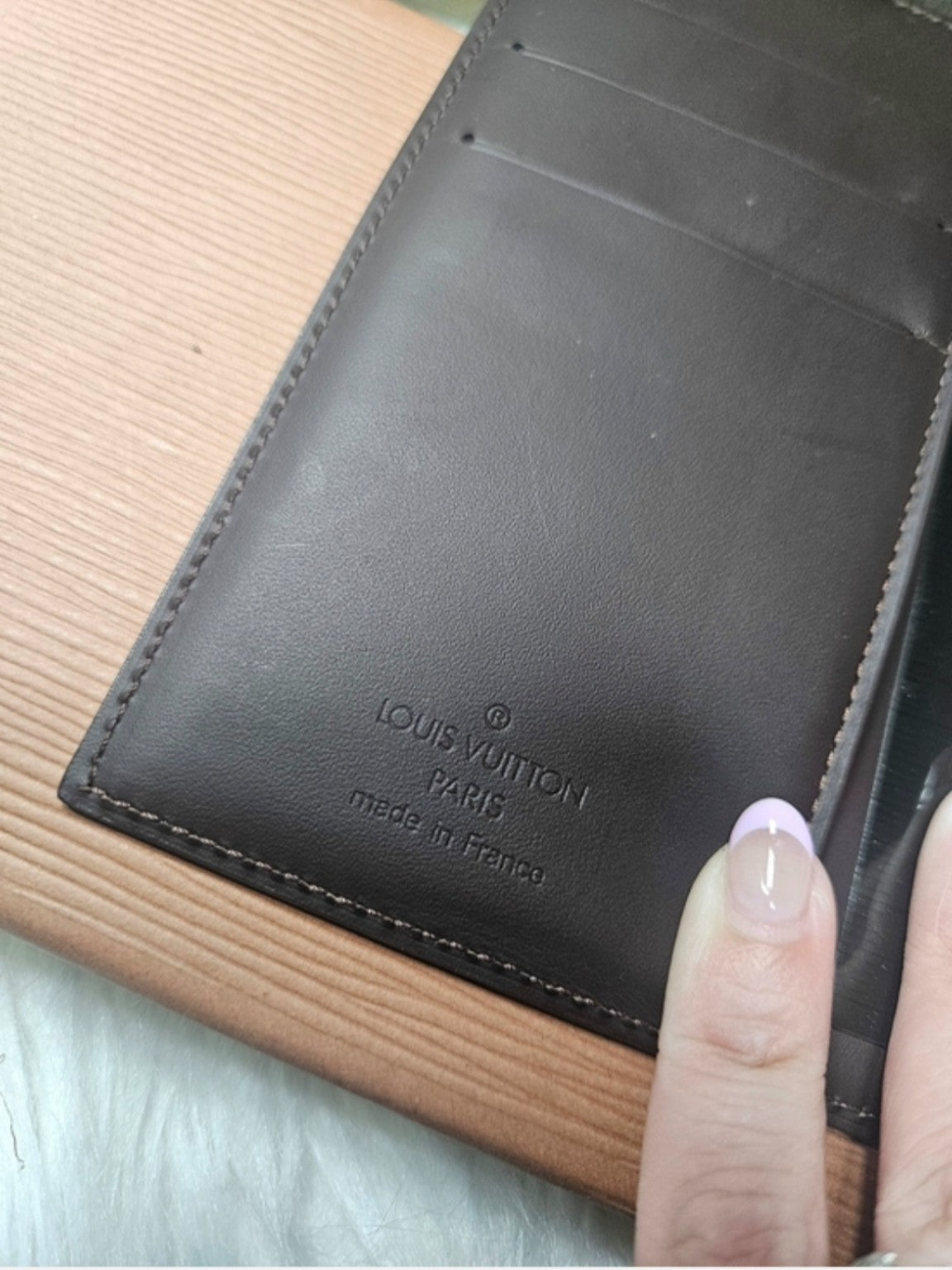 Louis Vuitton brown Epi leather PM ring agenda - view 6