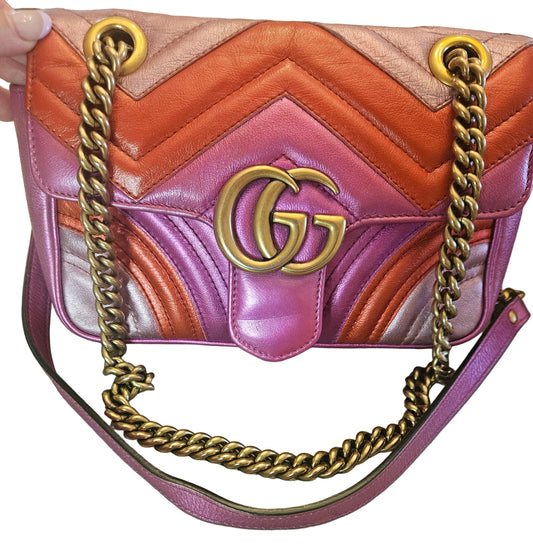 Gucci GG Marmont Matelasse Small Shoulder Bag
