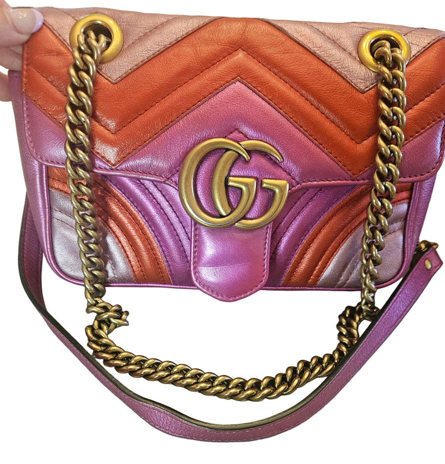Gucci GG Marmont Matelasse Small Shoulder Bag