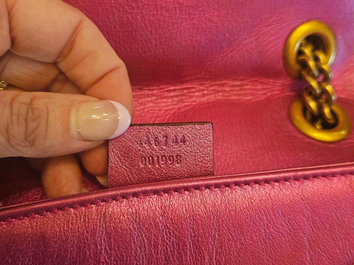 Gucci GG Marmont Matelasse Small Shoulder Bag