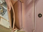 Authentic Tweed Chanel Wallet on Chain with Charm