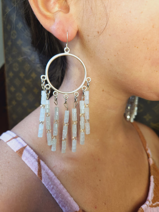 Circle Chandelier Earrings