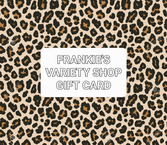 Frankie's Gift Card